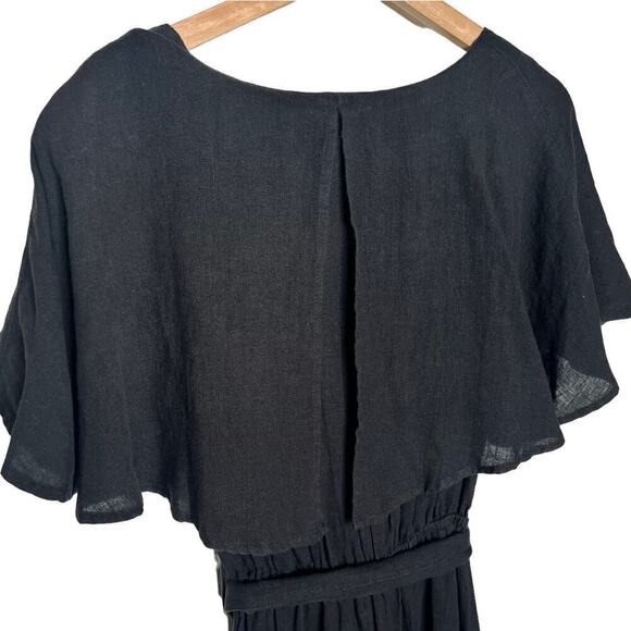 New Women’s Brave And True Long Way Home Dress 100% Linen Size XS - Picture 6 of 8